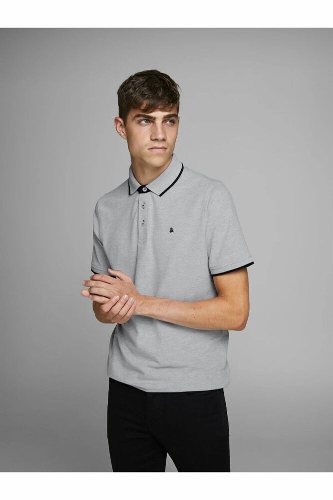 Jack Jones paulos Polo Yaka Erkek Tişört 12136668 (1)