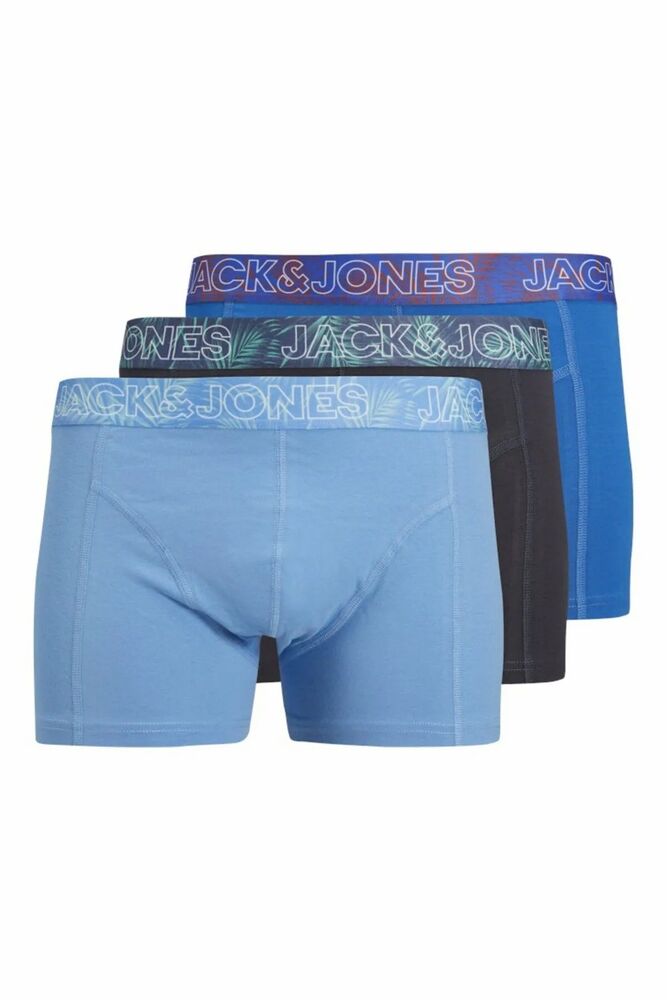Jack Jones Pete 3 Lü Paket Erkek Boxer 12277585 - 1