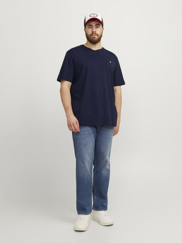 Jack Jones Peulos Büyük Beden Erkek Tişört 12253778 (1)