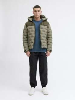 Jack Jones Poınt Heat Quılted Puffer Erkek Ceket 12285932 - Jack Jones (1)