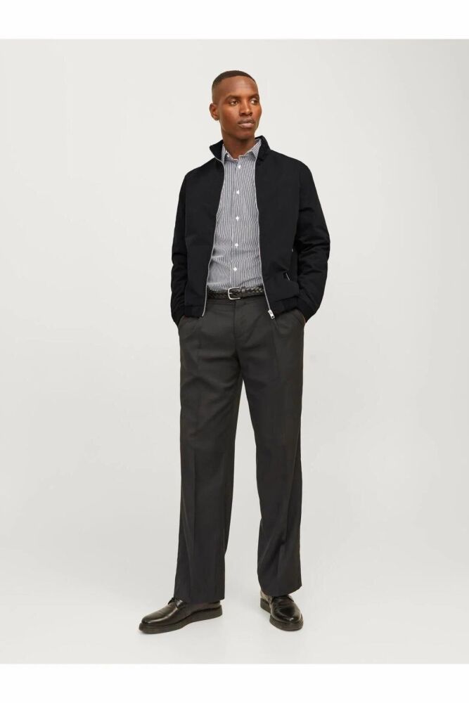 Jack Jones Rush Harrıngton Bomber Erkek Ceket 12204277 (1)