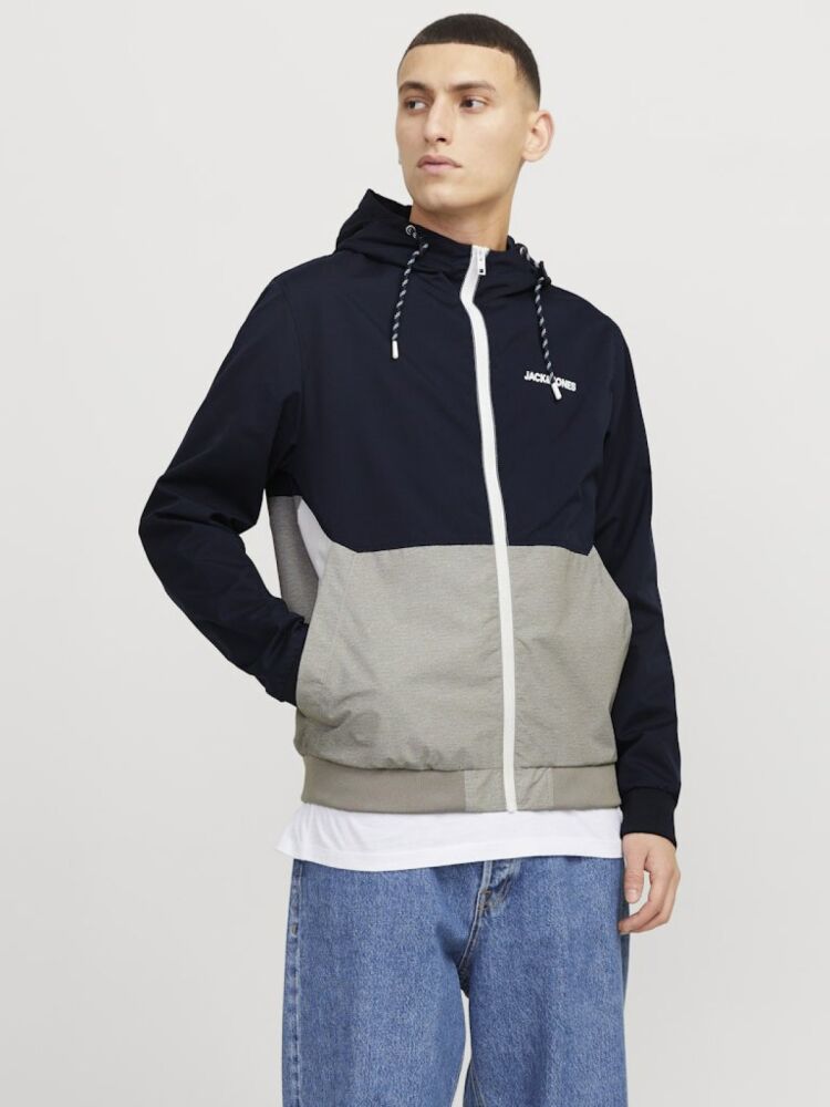 Jack Jones Rush Hood Bomber Erkek Ceket 12200208 (1)