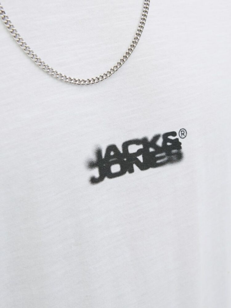Jack Jones Sago Logo Regular Fit Erkek Tişört 12276524 - 4