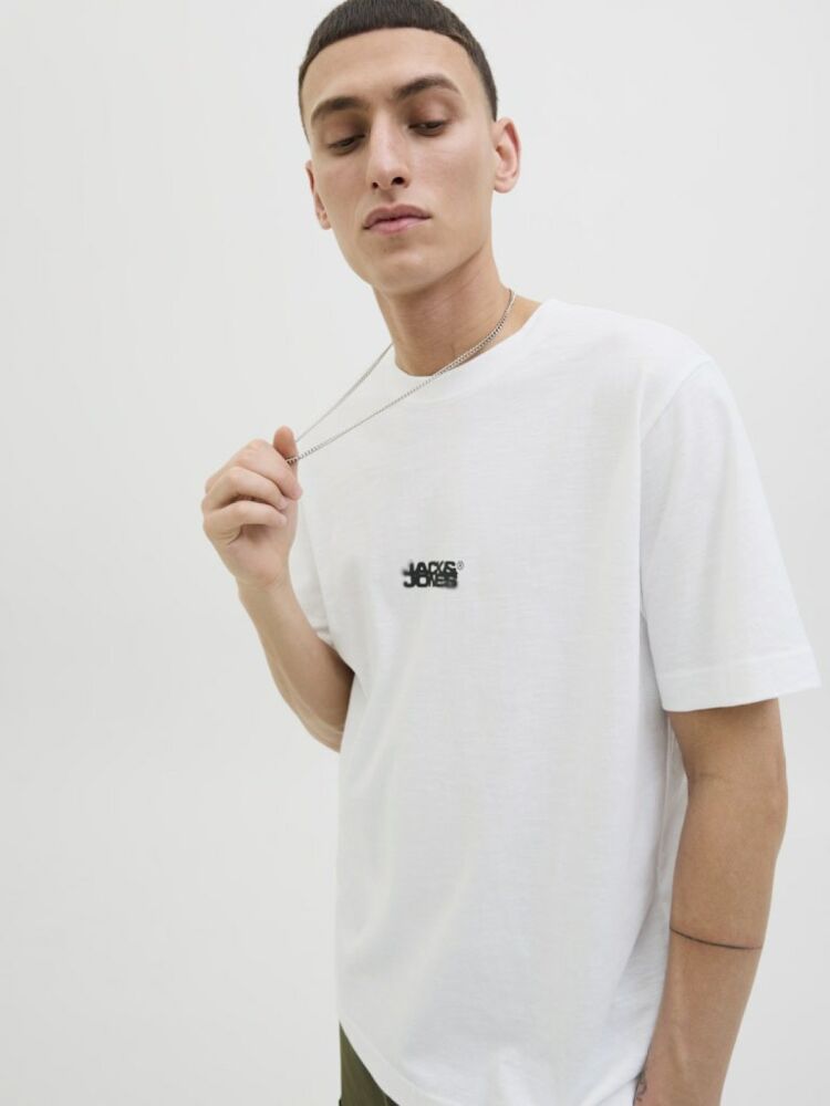 Jack Jones Sago Logo Regular Fit Erkek Tişört 12276524 - 5