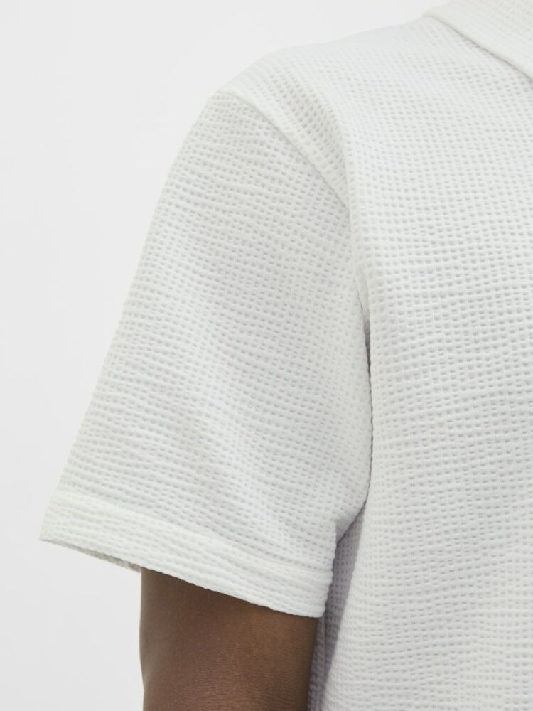 Jack Jones Sago Textured Erkek Polo Yaka Tişört 12276735 - 2