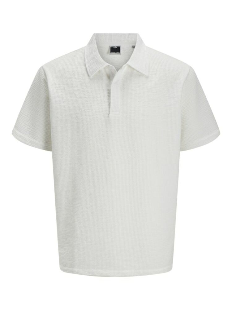 Jack Jones Sago Textured Erkek Polo Yaka Tişört 12276735 (1)