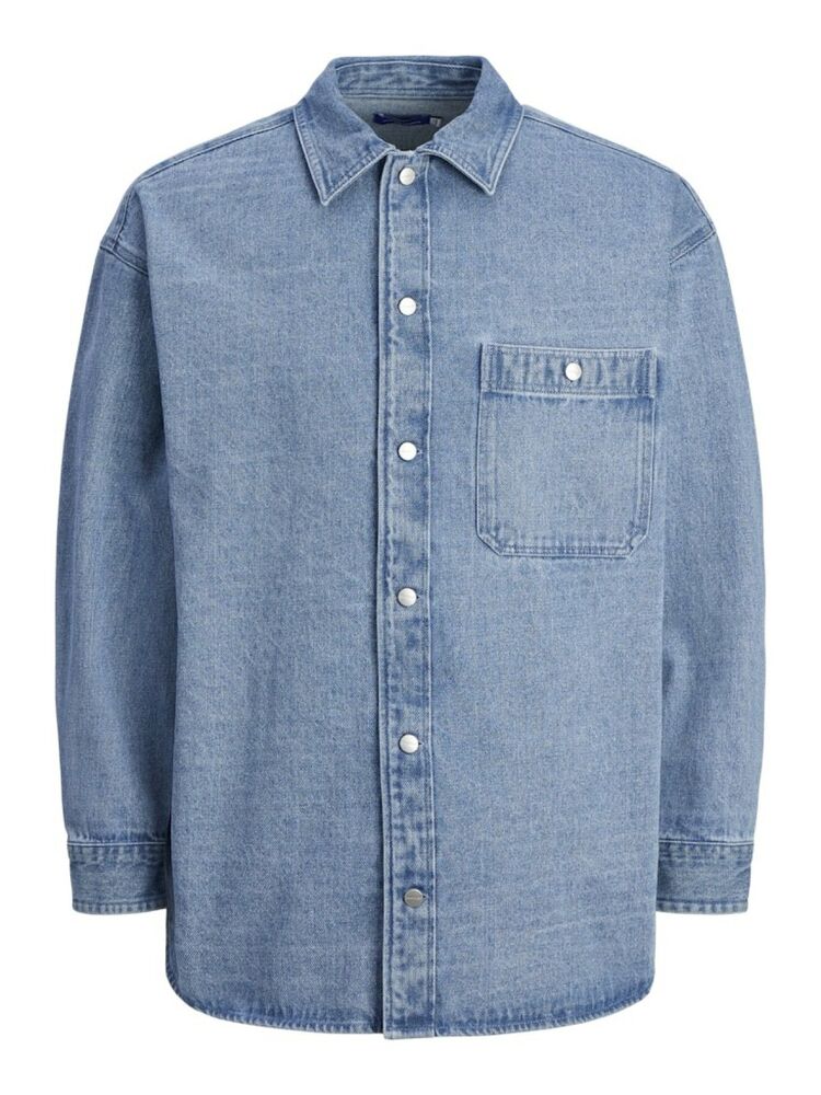 Jack Jones Santorını Denım Overshırt Erkek Jean Ceket 12250602 - 1