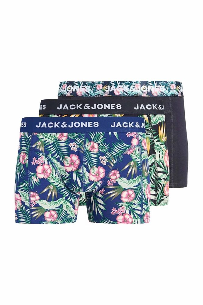 Jack Jones Sean Flower 3 Lü Paket Erkek Boxer 12295180