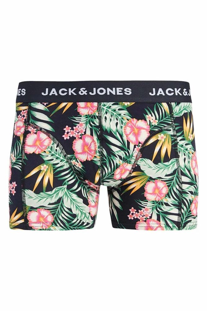 Jack Jones Sean Flower 3 Lü Paket Erkek Boxer 12295180 (1)