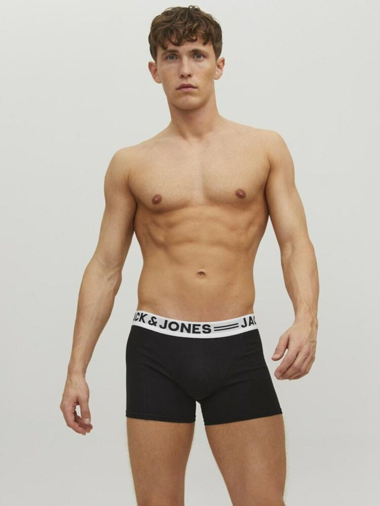 Jack Jones Sense 3 Lü Paket Erkek Boxer 12081832 - 2