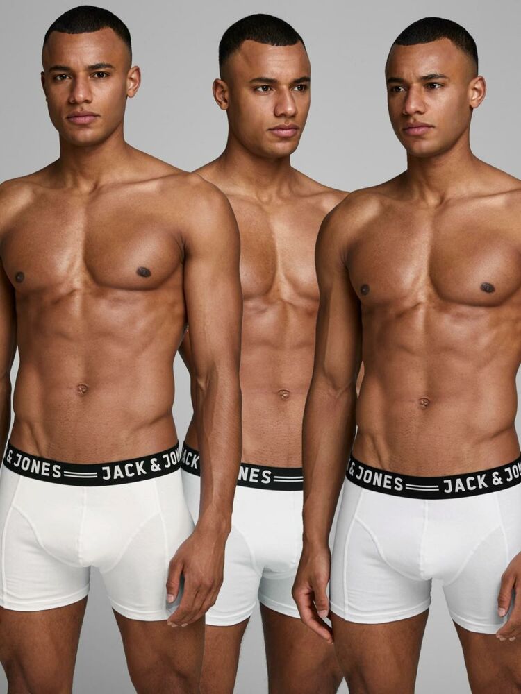 Jack Jones Sense 3 Lü Paket Erkek Boxer 12081832 - 1