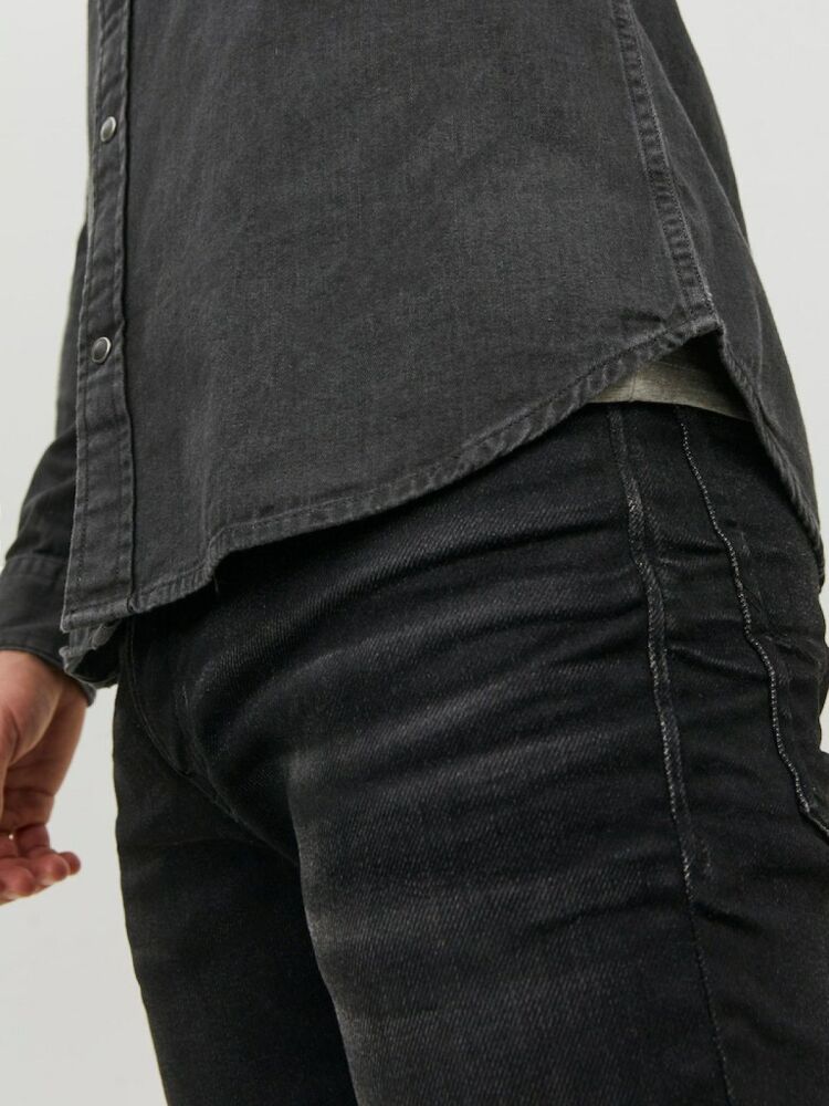 Jack Jones Sheridan Erkek Jean Gömlek 12138115 (1)