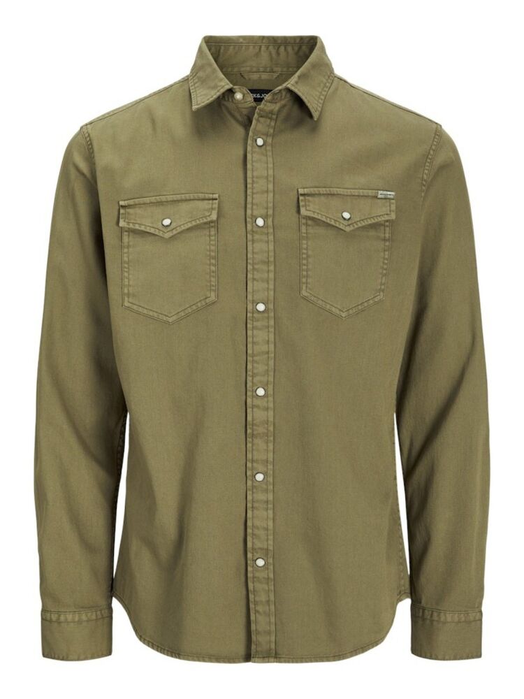 Jack Jones Sheridan Erkek Jean Gömlek 12138115 - 1