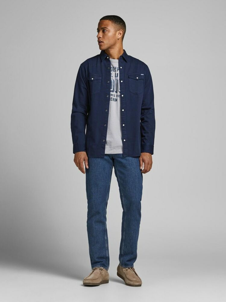 Jack Jones Sheridan Erkek Jean Gömlek 12138115 - 4