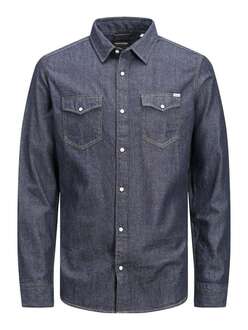 Jack Jones Sheridan Erkek Jean Gömlek 12138115 - 1