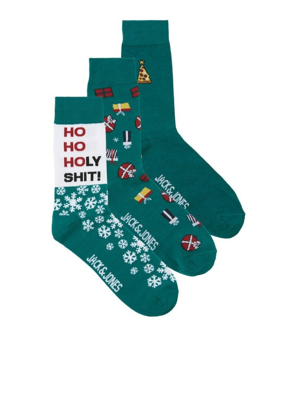 Jack Jones Snowflake 3 Lü Paket Erkek Çorap 12246912 - 1
