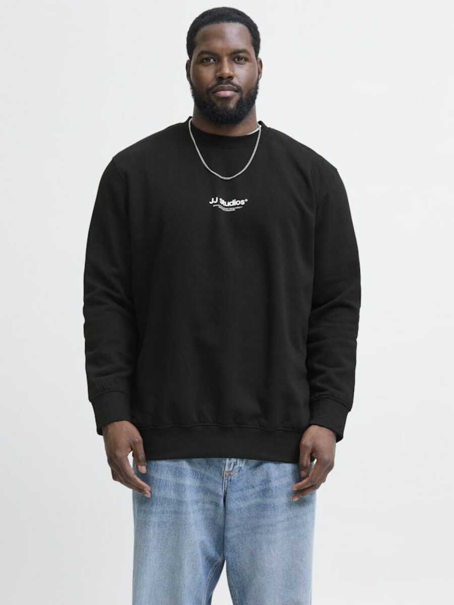 Jack Jones Soho Bisiklet Yaka Büyük Beden Erkek Sweat 12284682