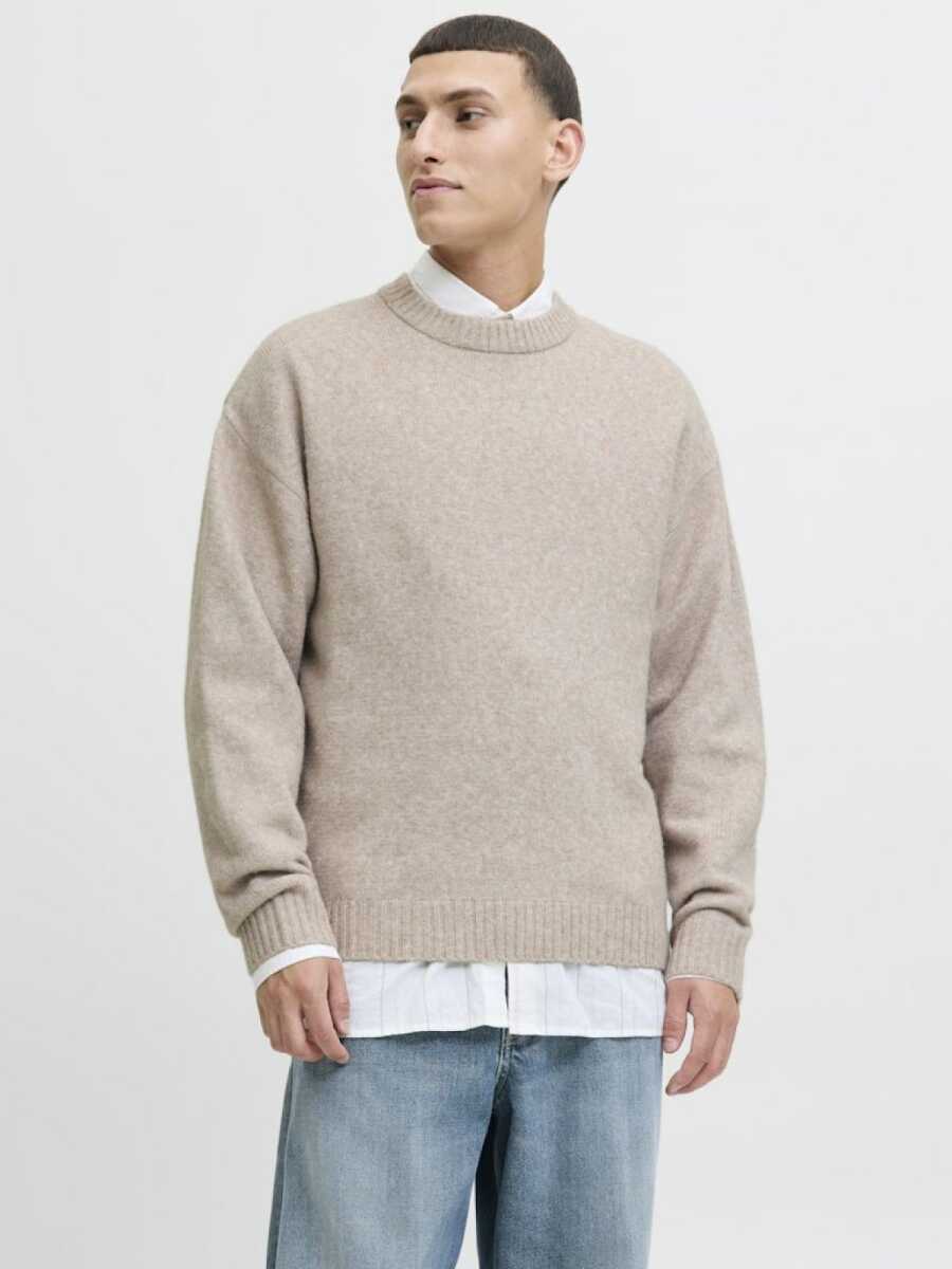 Jack Jones Soho Ollıe Relax Fit Erkek Kazak 12278924