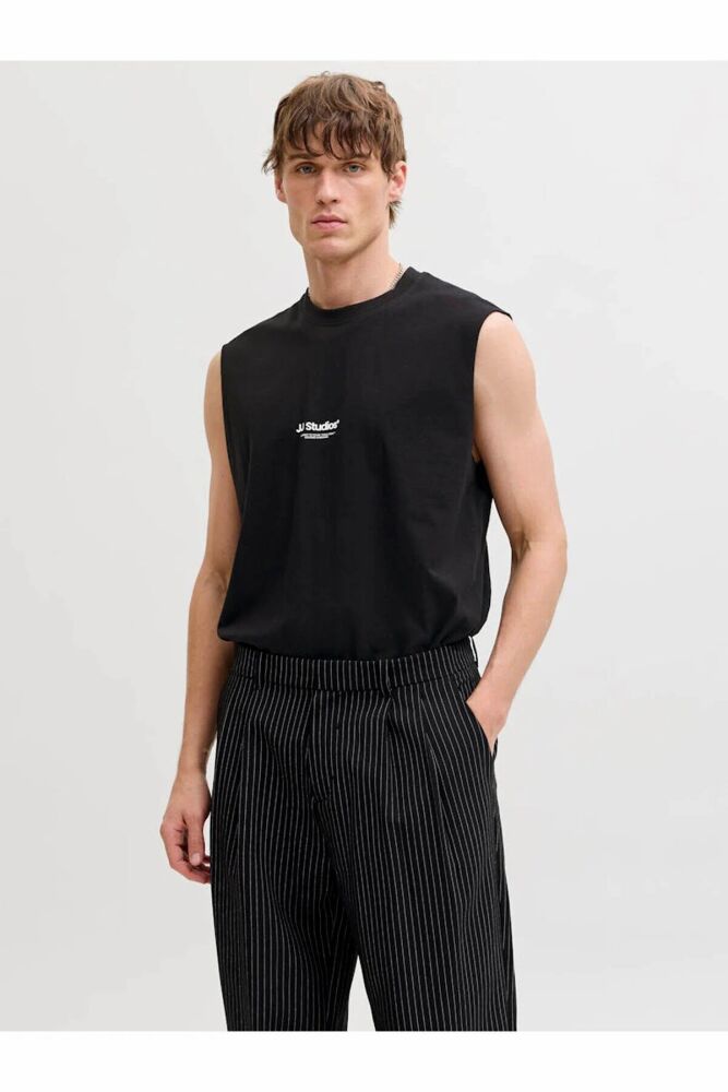 Jack Jones Soho Regular Fit Erkek Kolsuz Tişört 12288001 (1)