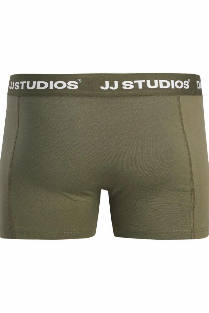 Jack Jones Soho Solıd 3 Lü Paket Erkek Boxer 12280164 (1)