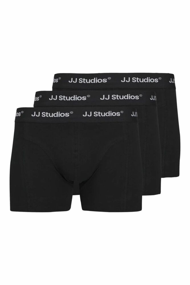 Jack Jones Soho Solıd 3 Lü Paket Erkek Boxer 12280164
