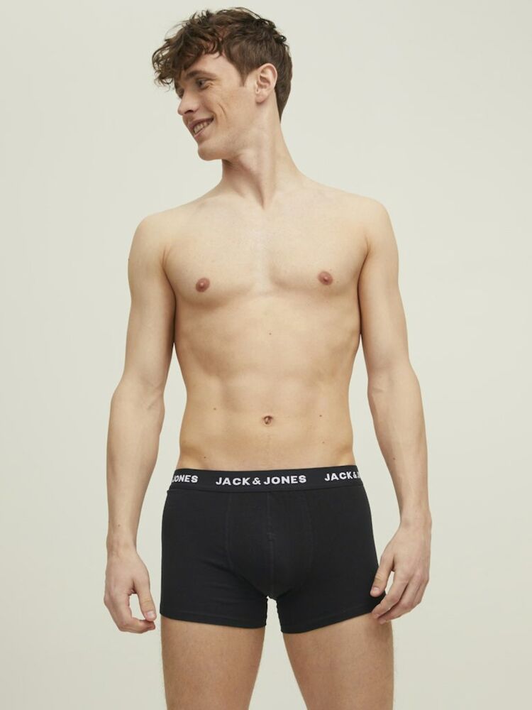 Jack Jones Solıd 10 Lu Paket Erkek Boxer 12189937 - 3
