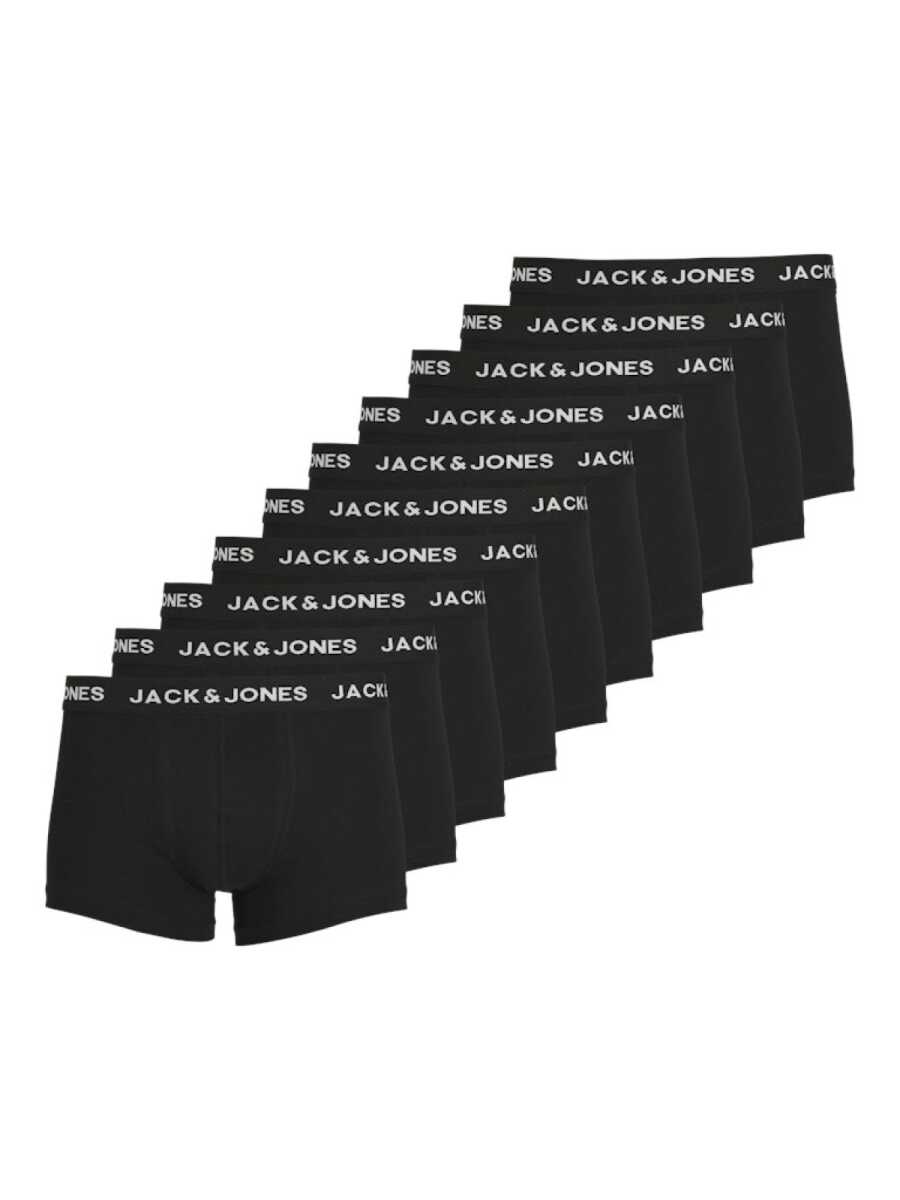 Jack Jones Solıd 10 Lu Paket Erkek Boxer 12189937