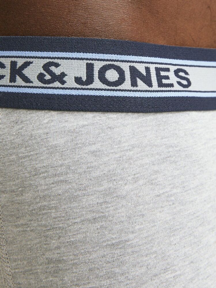 Jack Jones Solıd 10 Lu Paket Erkek Boxer 12189937 - 5