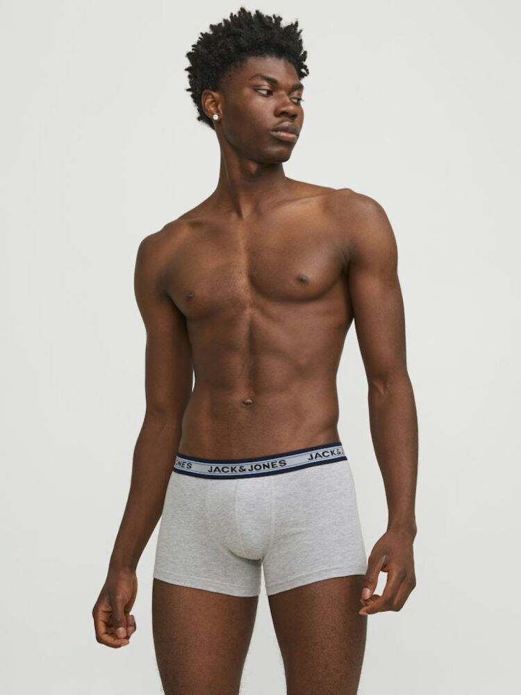 Jack Jones Solıd 10 Lu Paket Erkek Boxer 12189937 (1)
