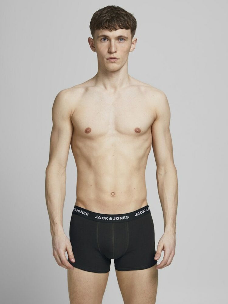 Jack Jones Solıd 12 Li Paket Erkek Boxer 12189935 - 5