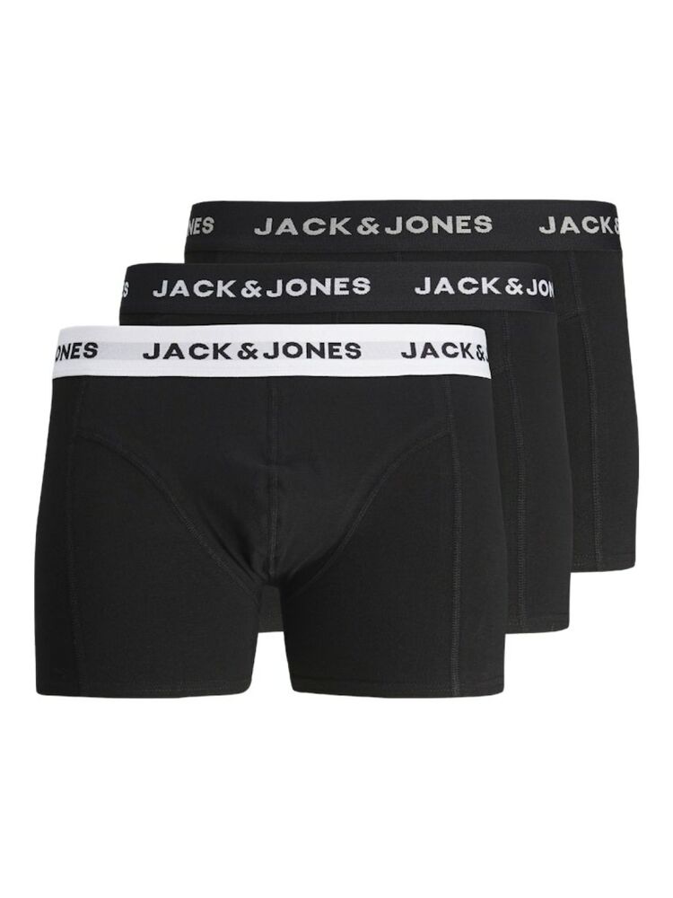Jack Jones Solıd 3 Lü Paket Erkek Baxer 12254363 - 1