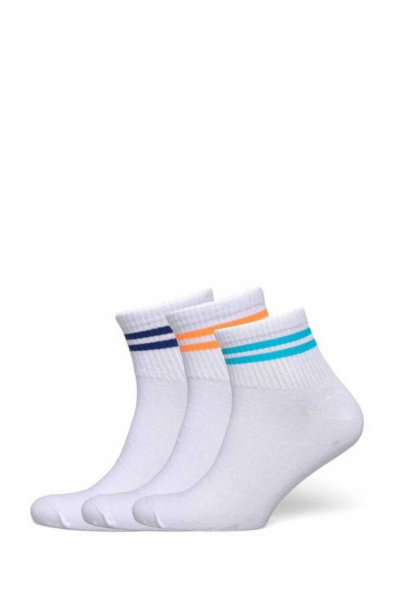 Jack Jones Solıd 3 Lü Paket Erkek Çorap 12292974