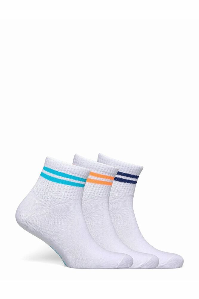 Jack Jones Solıd 3 Lü Paket Erkek Çorap 12292974 (1)