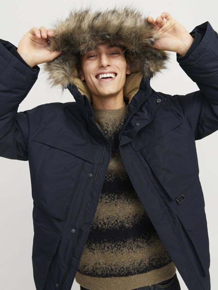 Jack Jones Star Erkek Parka 12256892 (1)