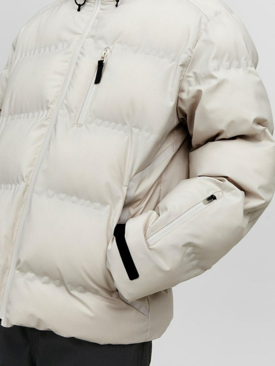 Jack Jones Sweep Puffer Erkek Mont 12238998 - 2
