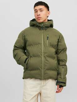 Jack Jones Sweep Puffer Erkek Mont 12238998 - 2
