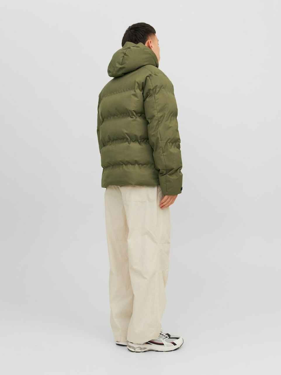 Jack Jones Sweep Puffer Erkek Mont 12238998 - 4