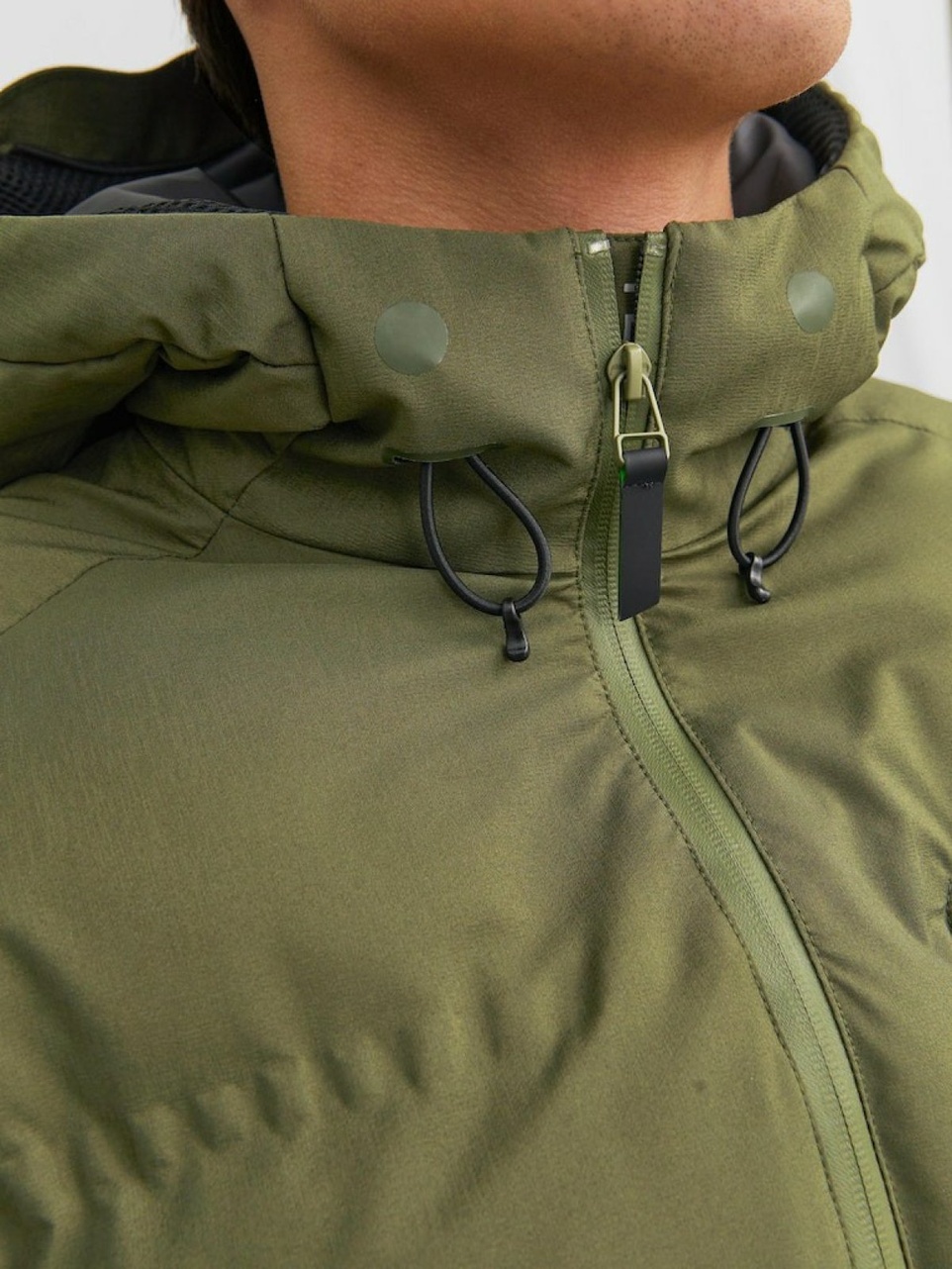 Jack Jones Sweep Puffer Erkek Mont 12238998 - 5