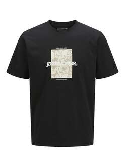 Jack Jones Tarmac Camo Front Erkek Tişört 12273239 - 1