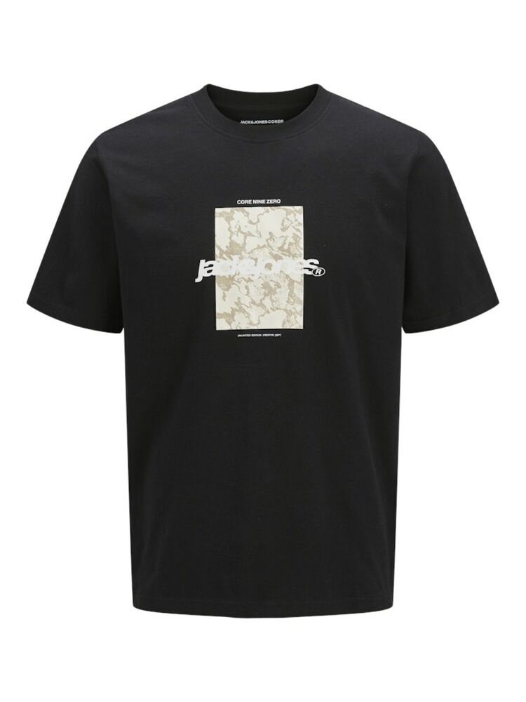 Jack Jones Tarmac Camo Front Erkek Tişört 12273239 - 1