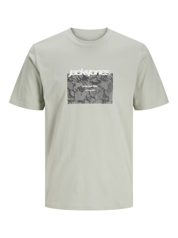 Jack Jones Tarmac Camo Front Erkek Tişört 12273239 - 1