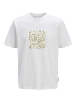 Jack Jones Tarmac Camo Front Erkek Tişört 12273239 - 1