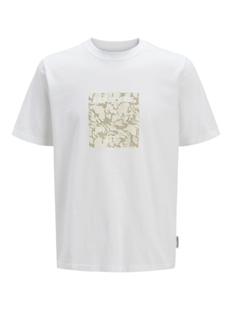 Jack Jones Tarmac Camo Front Erkek Tişört 12273239 - 1