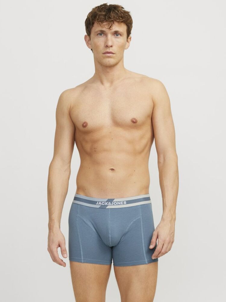 Jack Jones Teve Solıd 3 Lü Paket Erkek Boxer 12268486 - 2