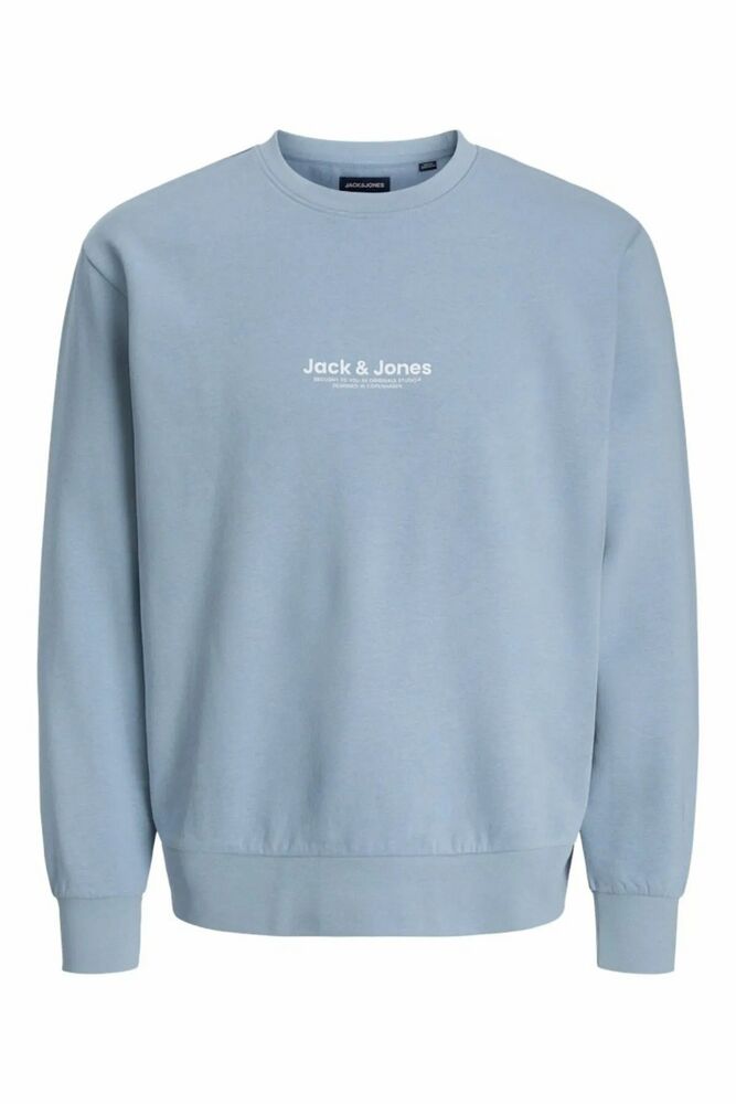 Jack Jones Vester Bro Bisiklet Yaka Erkek Sweat 12266164 - 2