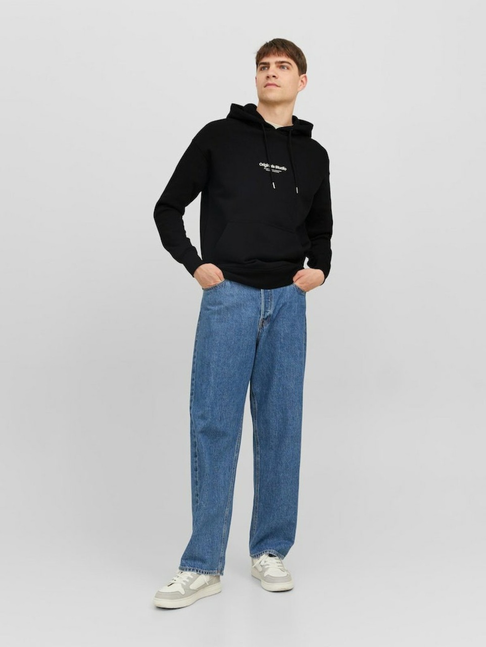 Jack Jones Vesterbro Kapişonlu Erkek Sweat 12241687 - 3