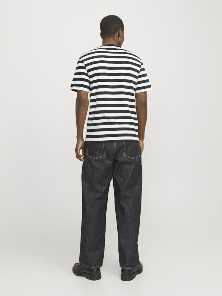 Jack Jones Vesterbro New Strıpe Erkek Tişört 12265748 (1)