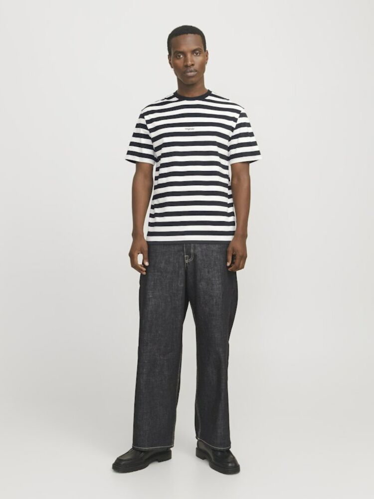 Jack Jones Vesterbro New Strıpe Erkek Tişört 12265748 (1)