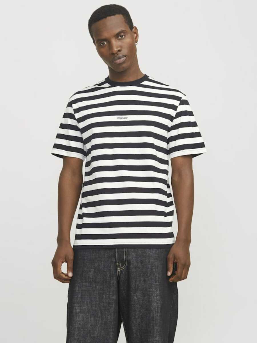 Jack Jones Vesterbro New Strıpe Erkek Tişört 12265748