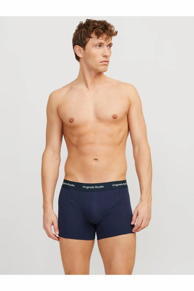 Jack Jones Vesterbro Solıd 3 Lü Paket Erkek Boxer 12272945 (1)